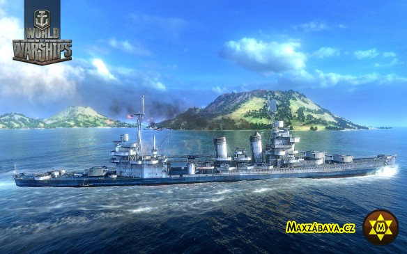 Přímo ukázková loď ve World of Warships