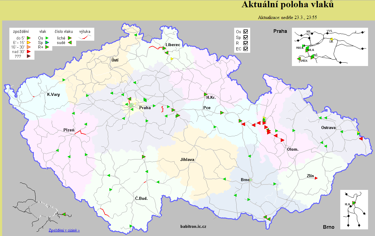 Provoz byl obnoven po třech a půl hodinách. Některé spoje byly odřeknuty, cestující byli nuceni přespat na nádražích a vyčkat odjezdů ranních vlaků.